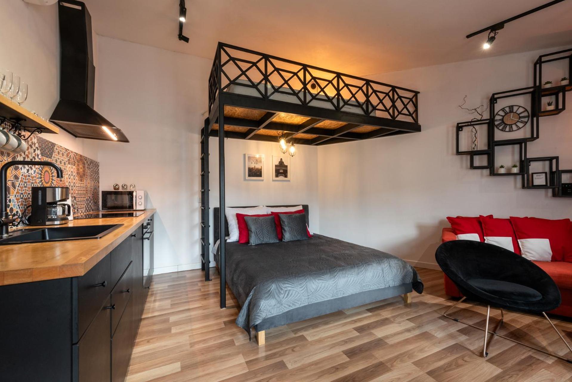 Modern Apartment Arizona Studio Old Town Dietla Balcony Krakkó Kültér fotó
