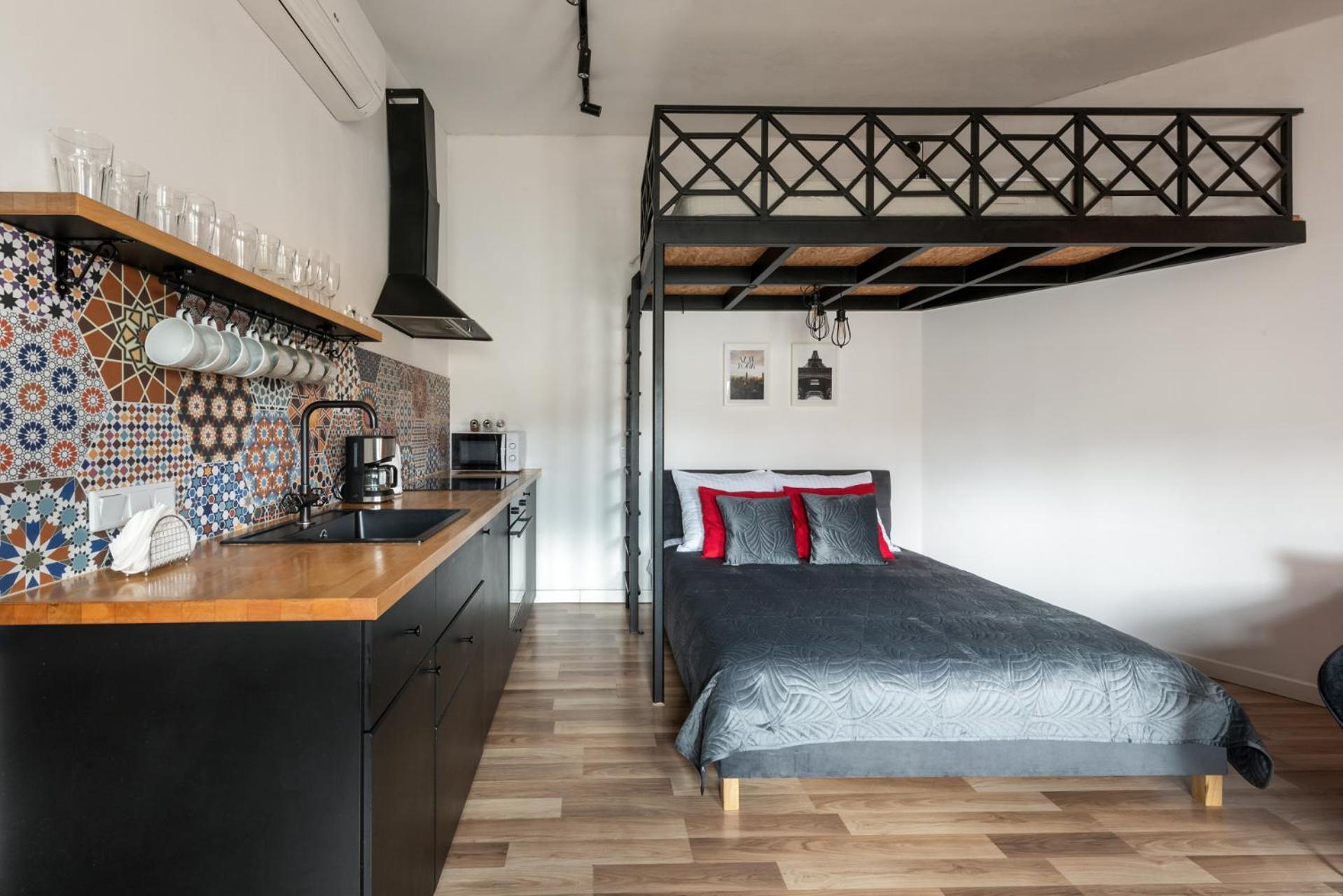 Modern Apartment Arizona Studio Old Town Dietla Balcony Krakkó Kültér fotó